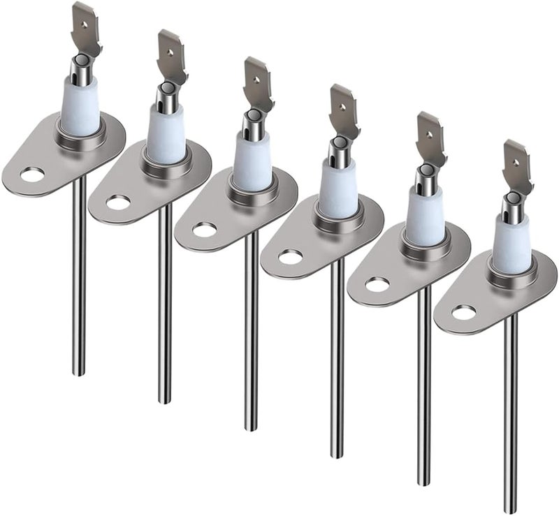 Guweta Upgraded 0130F00010 Furnace Flame Sensor Compatible with Goodman & Amana Furnaces Replacement, Fits B1172606 B11726-06 20488501 P1257001F - Pack of 6 - Image 1